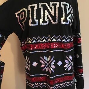 VS PINK “Ugly Christmas Sweater” Shirt